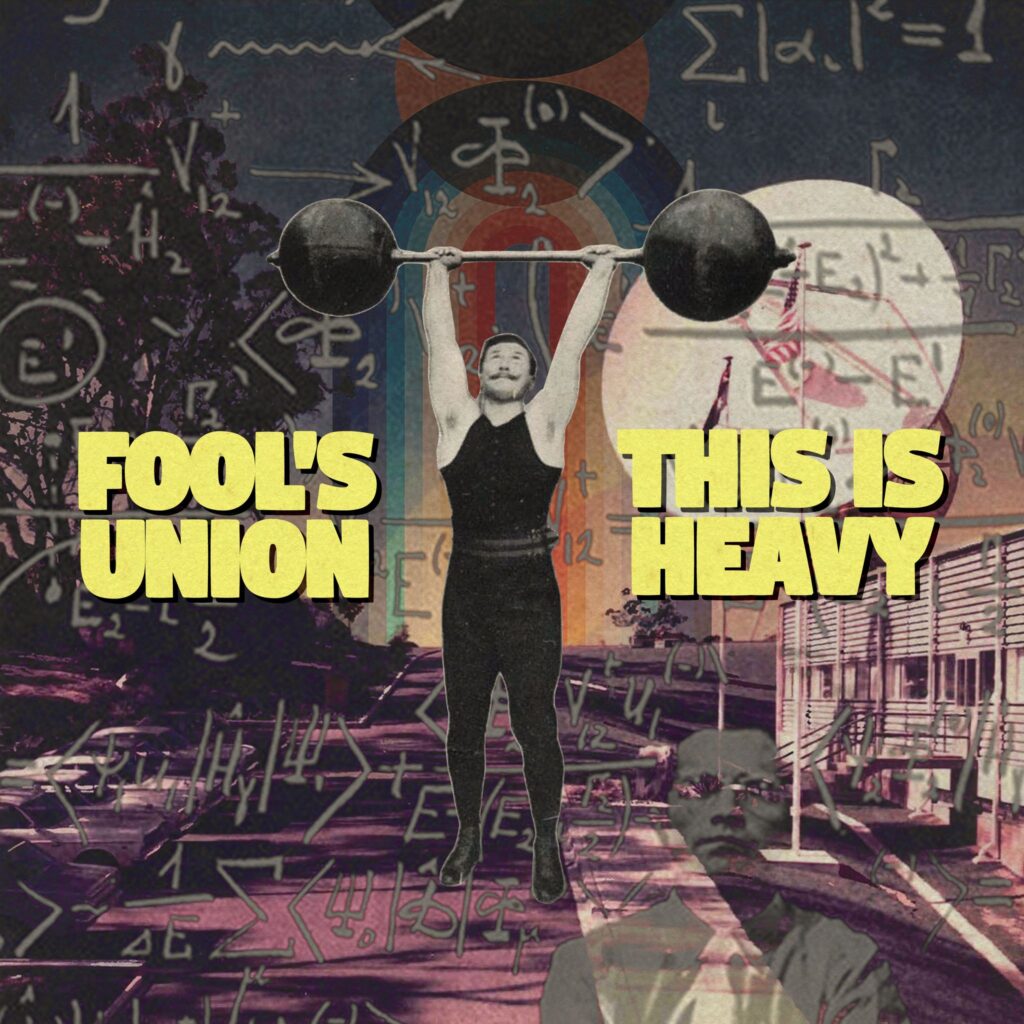 The artwork for the Fool's Union single 'This Is Heavy', designed by Jon Daly